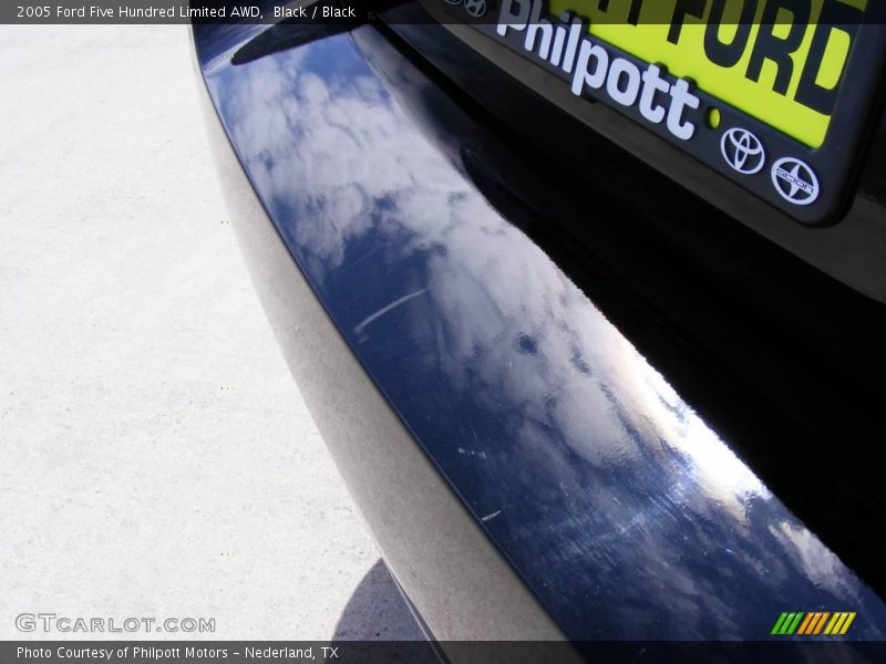 Black / Black 2005 Ford Five Hundred Limited AWD