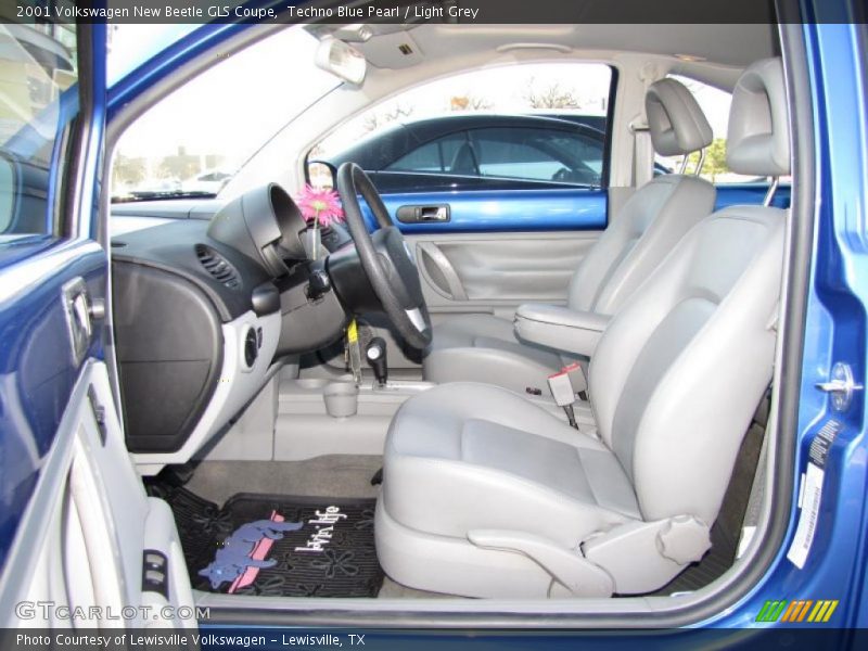 Techno Blue Pearl / Light Grey 2001 Volkswagen New Beetle GLS Coupe
