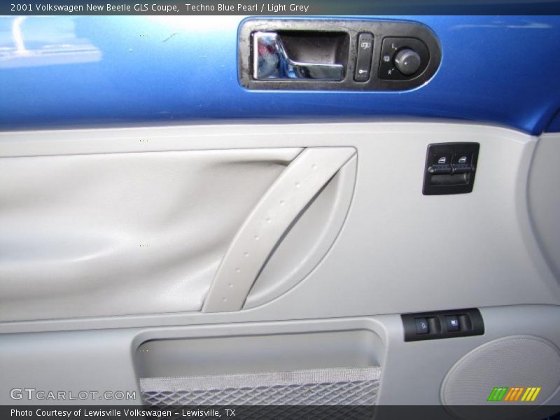 Techno Blue Pearl / Light Grey 2001 Volkswagen New Beetle GLS Coupe