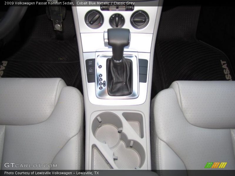 Cobalt Blue Metallic / Classic Grey 2009 Volkswagen Passat Komfort Sedan