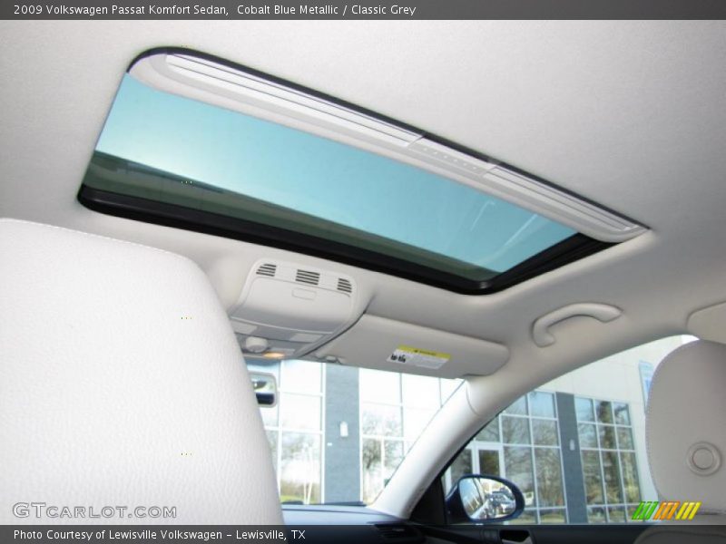 Cobalt Blue Metallic / Classic Grey 2009 Volkswagen Passat Komfort Sedan