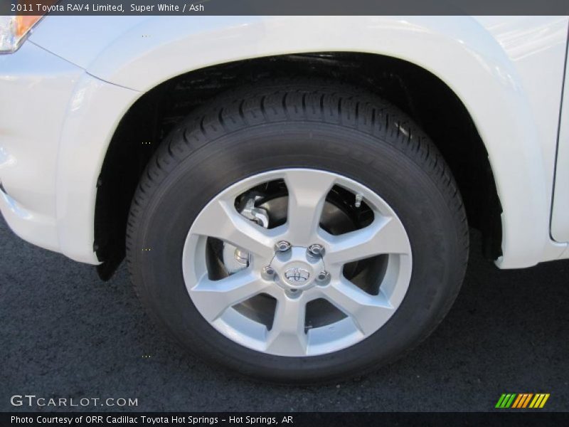 Super White / Ash 2011 Toyota RAV4 Limited