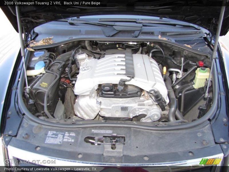 Black Uni / Pure Beige 2008 Volkswagen Touareg 2 VR6