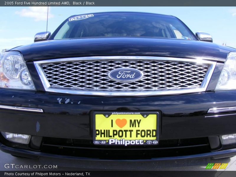 Black / Black 2005 Ford Five Hundred Limited AWD