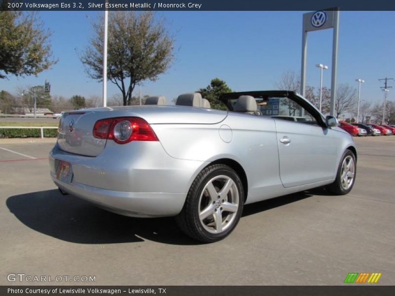 Silver Essence Metallic / Moonrock Grey 2007 Volkswagen Eos 3.2