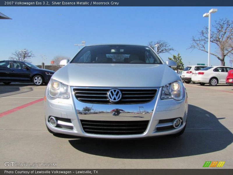 Silver Essence Metallic / Moonrock Grey 2007 Volkswagen Eos 3.2