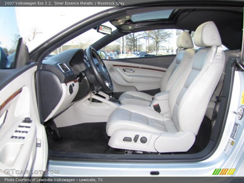Silver Essence Metallic / Moonrock Grey 2007 Volkswagen Eos 3.2