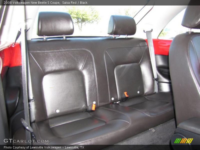 Salsa Red / Black 2008 Volkswagen New Beetle S Coupe