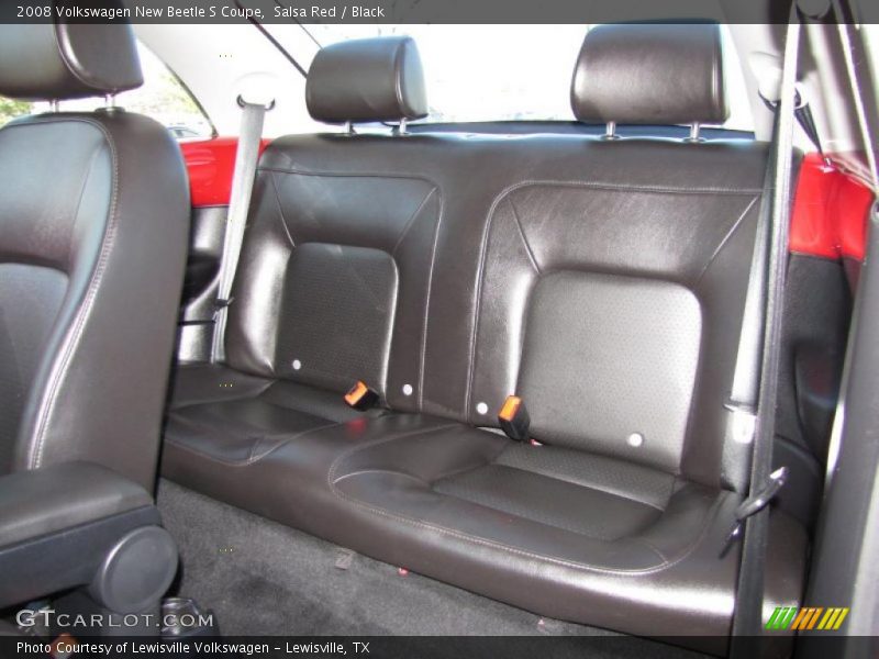 Salsa Red / Black 2008 Volkswagen New Beetle S Coupe
