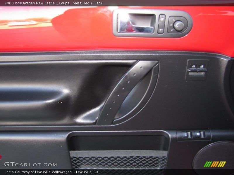 Salsa Red / Black 2008 Volkswagen New Beetle S Coupe