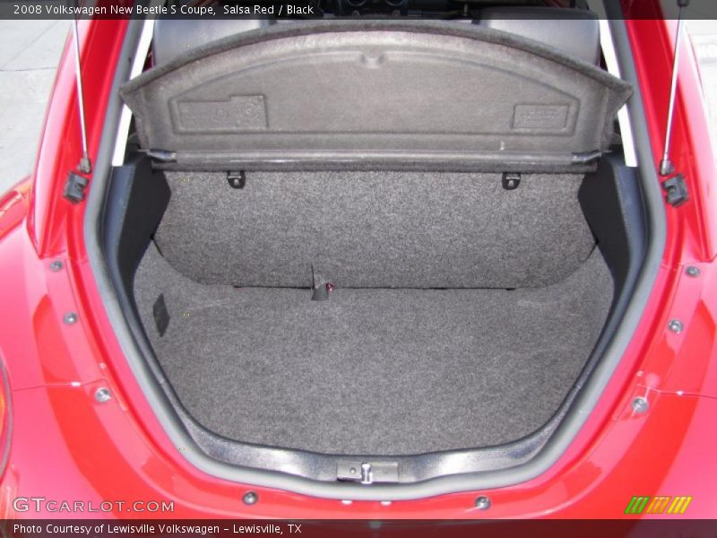 Salsa Red / Black 2008 Volkswagen New Beetle S Coupe