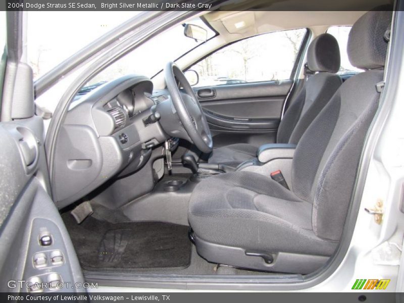  2004 Stratus SE Sedan Dark Slate Gray Interior