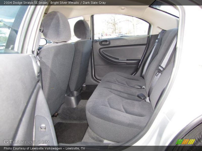  2004 Stratus SE Sedan Dark Slate Gray Interior