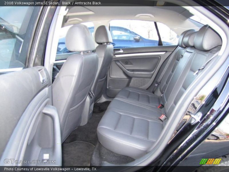 Black / Anthracite Black 2008 Volkswagen Jetta SE Sedan