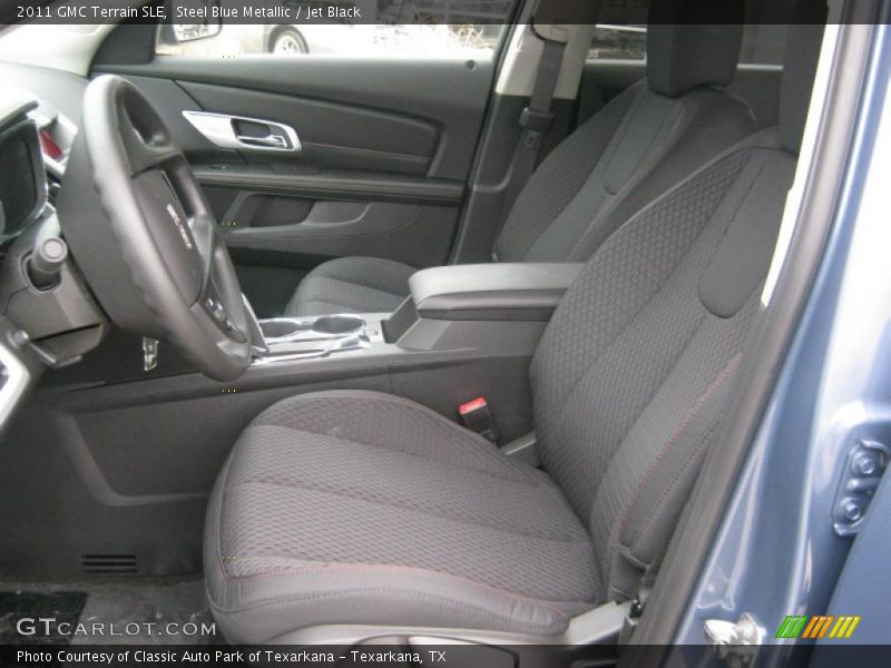 Steel Blue Metallic / Jet Black 2011 GMC Terrain SLE