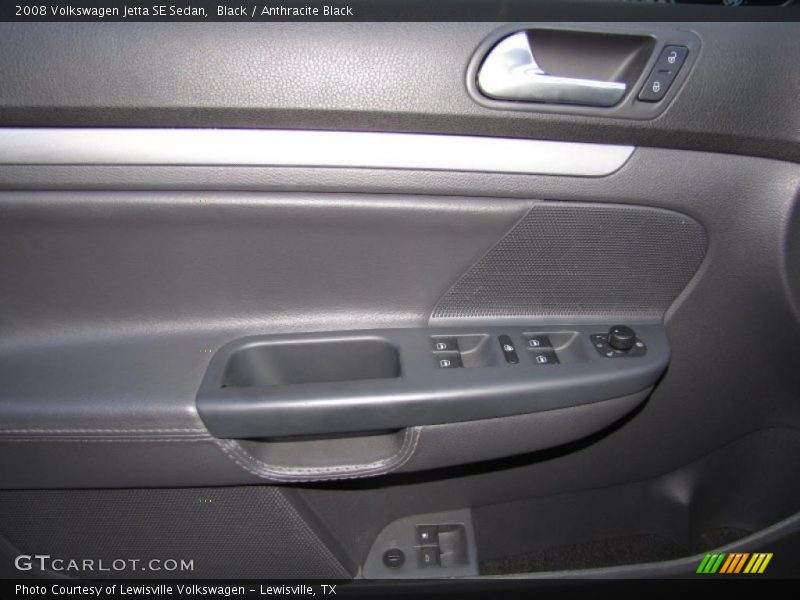 Black / Anthracite Black 2008 Volkswagen Jetta SE Sedan