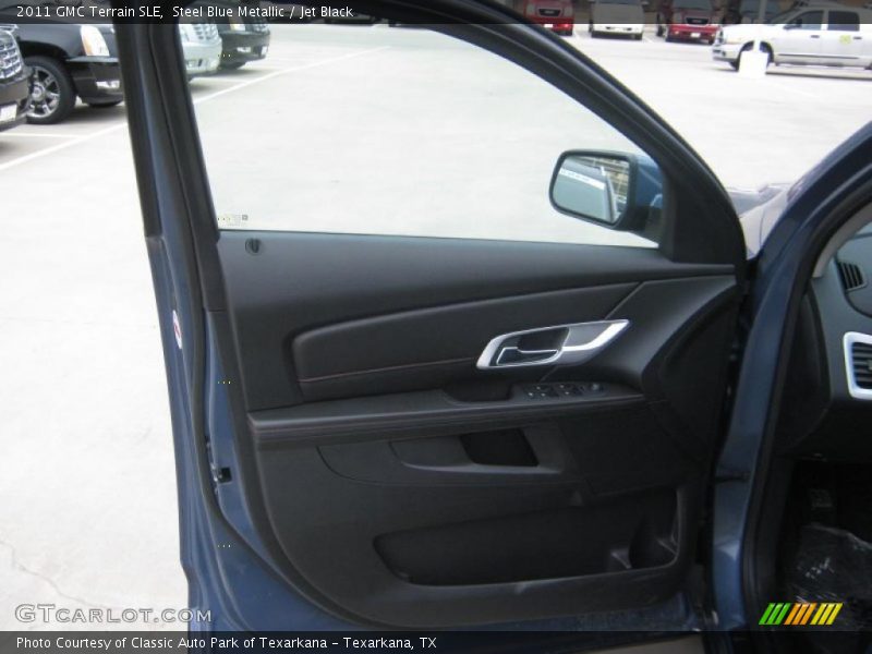 Steel Blue Metallic / Jet Black 2011 GMC Terrain SLE