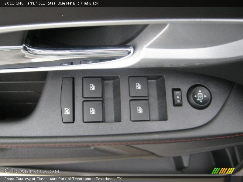 Steel Blue Metallic / Jet Black 2011 GMC Terrain SLE
