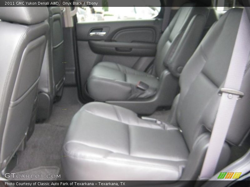 Onyx Black / Ebony 2011 GMC Yukon Denali AWD