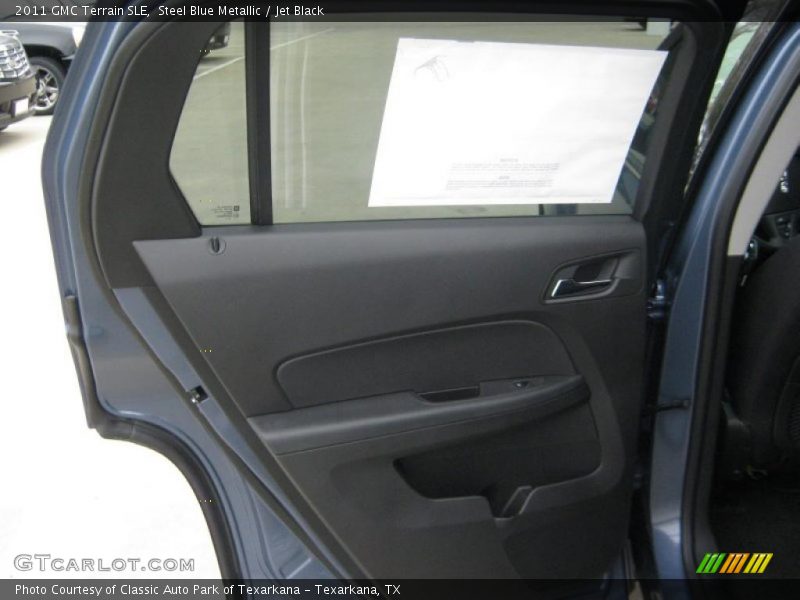 Steel Blue Metallic / Jet Black 2011 GMC Terrain SLE