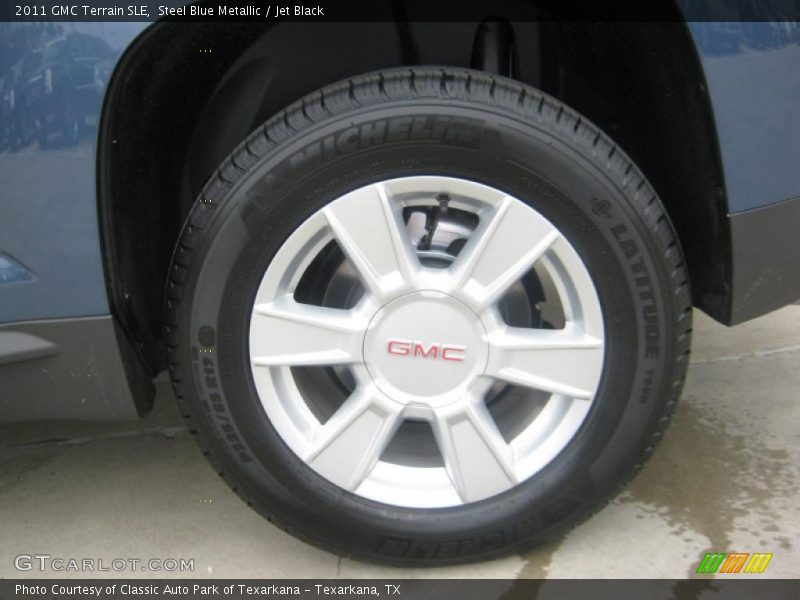 Steel Blue Metallic / Jet Black 2011 GMC Terrain SLE