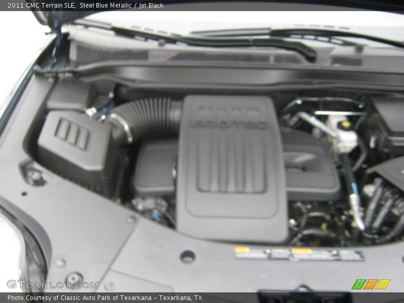 Steel Blue Metallic / Jet Black 2011 GMC Terrain SLE