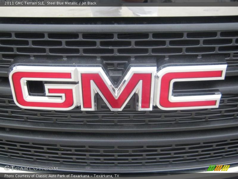 Steel Blue Metallic / Jet Black 2011 GMC Terrain SLE
