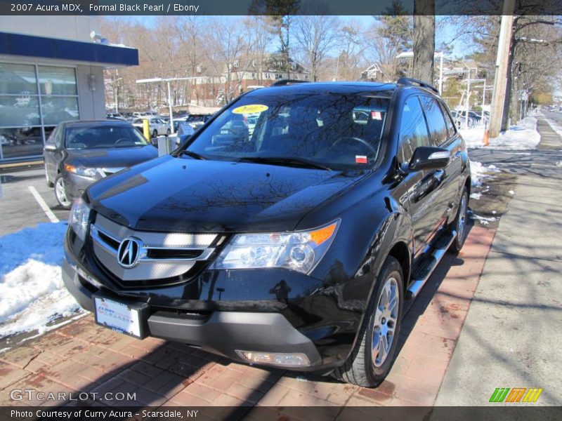 Formal Black Pearl / Ebony 2007 Acura MDX