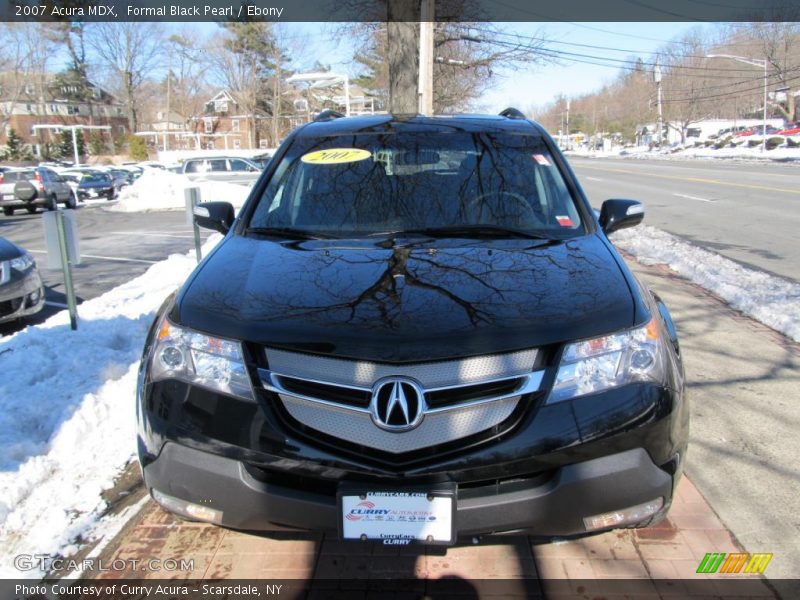 Formal Black Pearl / Ebony 2007 Acura MDX