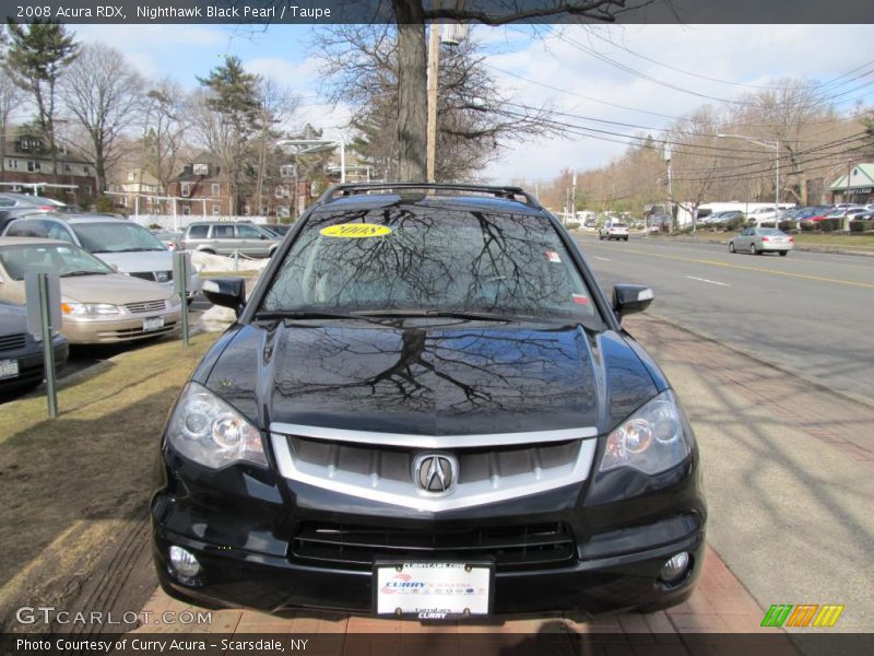 Nighthawk Black Pearl / Taupe 2008 Acura RDX