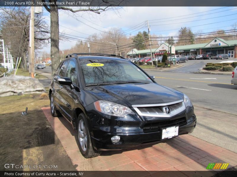 Nighthawk Black Pearl / Taupe 2008 Acura RDX