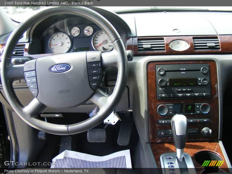 Black / Black 2005 Ford Five Hundred Limited AWD