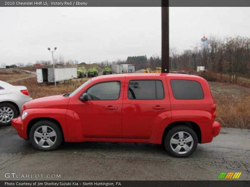 Victory Red / Ebony 2010 Chevrolet HHR LS