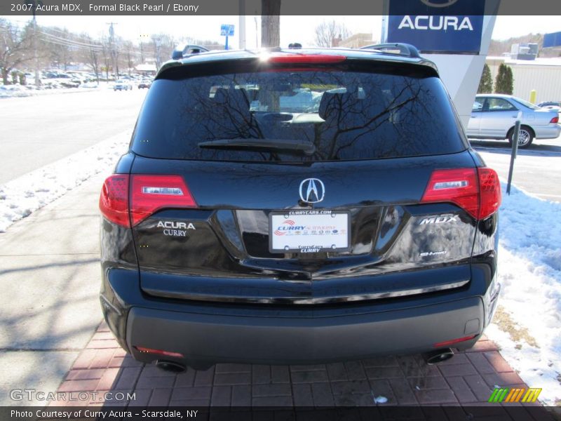 Formal Black Pearl / Ebony 2007 Acura MDX