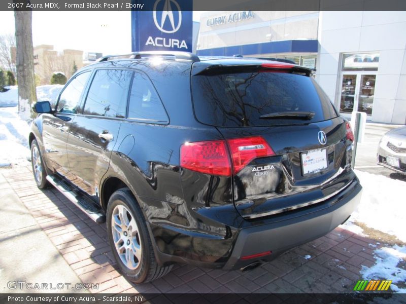 Formal Black Pearl / Ebony 2007 Acura MDX