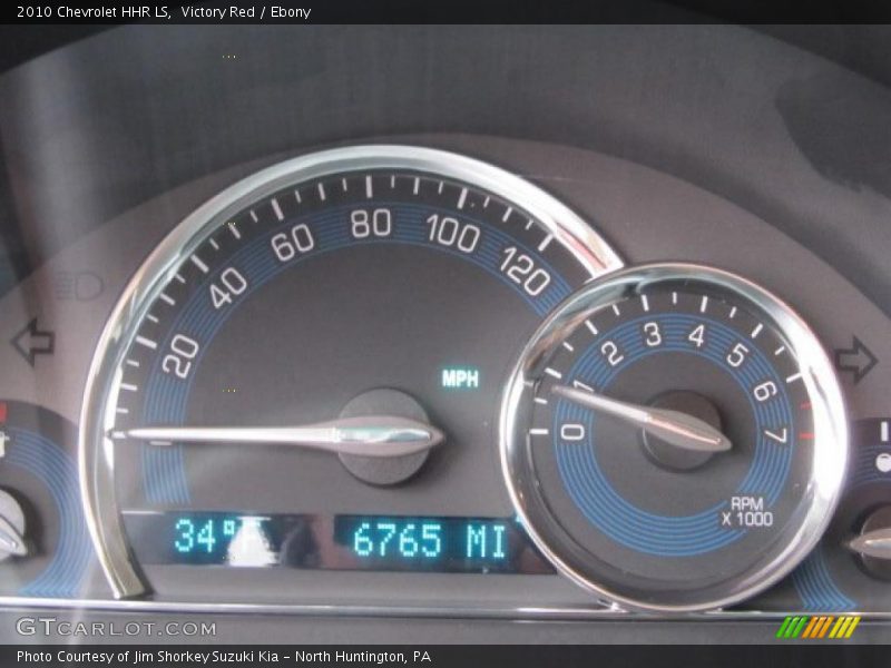 Victory Red / Ebony 2010 Chevrolet HHR LS