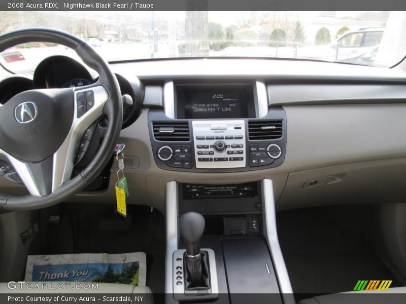 Nighthawk Black Pearl / Taupe 2008 Acura RDX