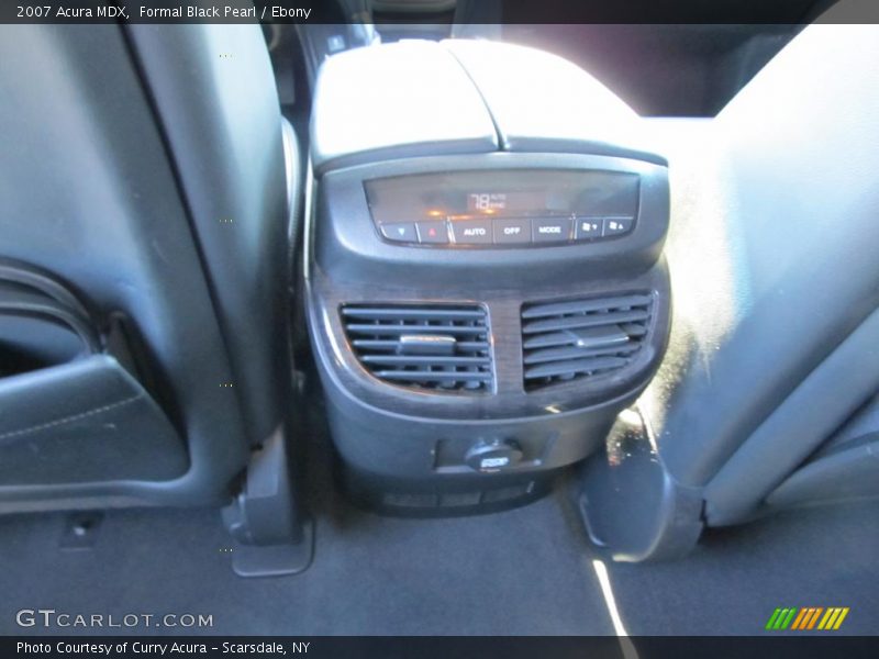 Formal Black Pearl / Ebony 2007 Acura MDX