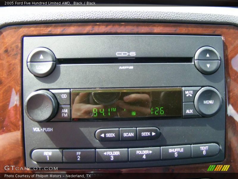 Black / Black 2005 Ford Five Hundred Limited AWD