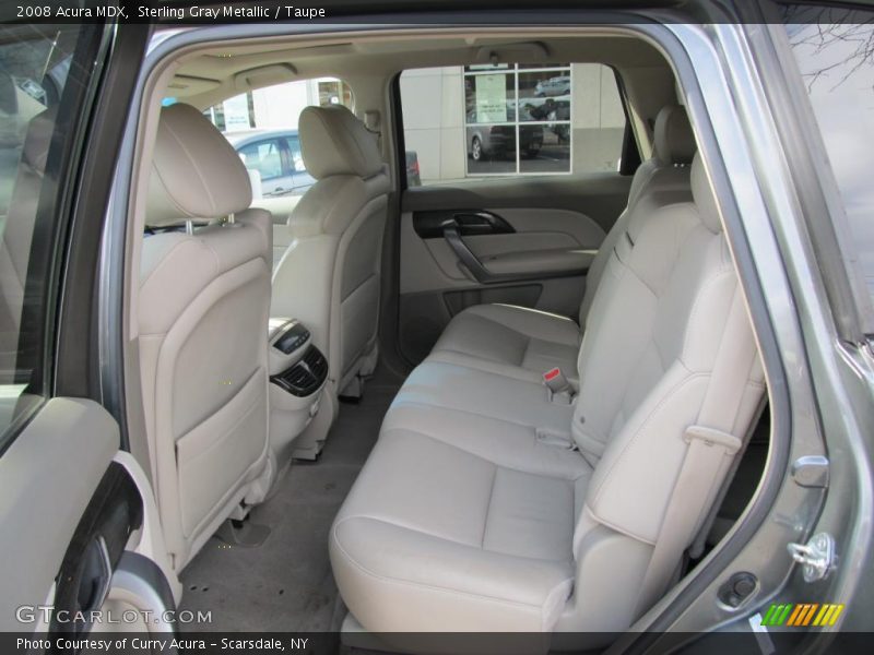 Sterling Gray Metallic / Taupe 2008 Acura MDX
