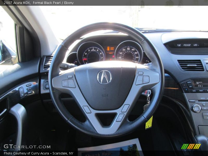 Formal Black Pearl / Ebony 2007 Acura MDX
