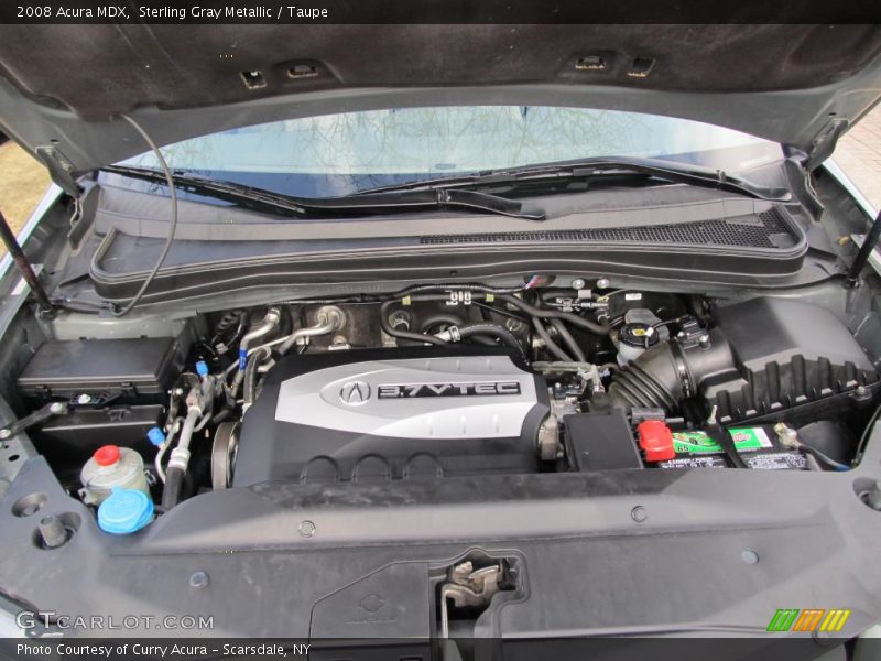 Sterling Gray Metallic / Taupe 2008 Acura MDX