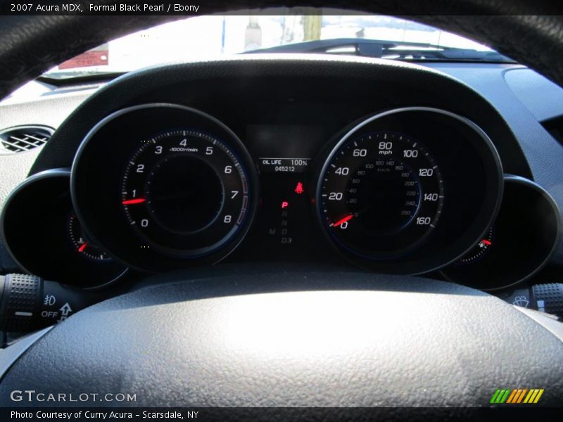 Formal Black Pearl / Ebony 2007 Acura MDX