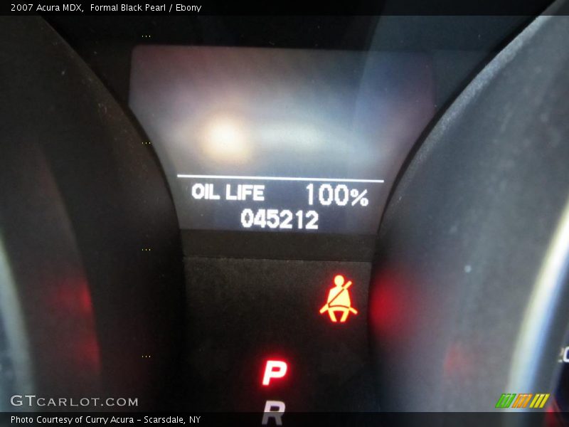 Formal Black Pearl / Ebony 2007 Acura MDX
