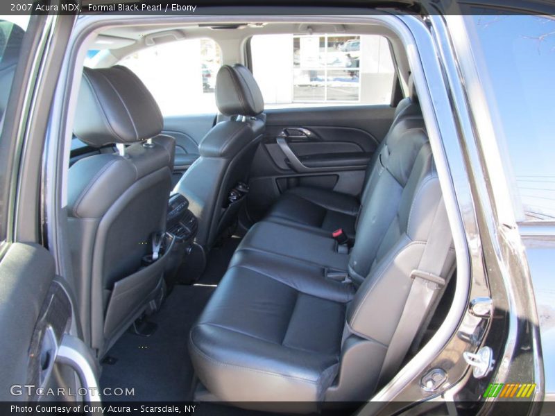 Formal Black Pearl / Ebony 2007 Acura MDX