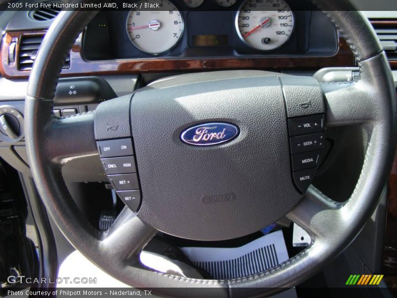 Black / Black 2005 Ford Five Hundred Limited AWD