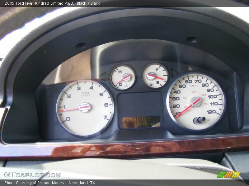 Black / Black 2005 Ford Five Hundred Limited AWD