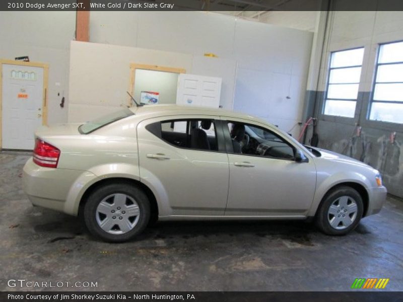 White Gold / Dark Slate Gray 2010 Dodge Avenger SXT