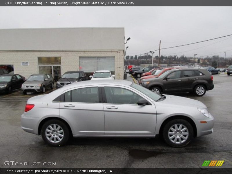 Bright Silver Metallic / Dark Slate Gray 2010 Chrysler Sebring Touring Sedan