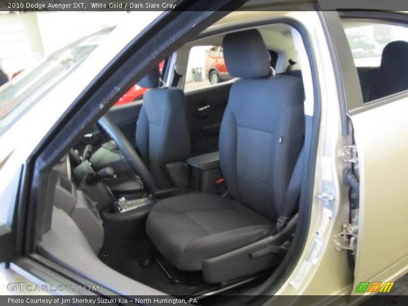 White Gold / Dark Slate Gray 2010 Dodge Avenger SXT